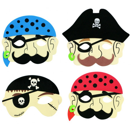 Maschera da pirata per bambini