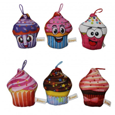 Piccolo cuscino per bambini a forma di cupcake