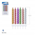 Candeline multicolori per compleanno