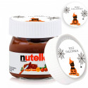 Nutella 25 grammi con coperchio personalizzato halloween da regalare