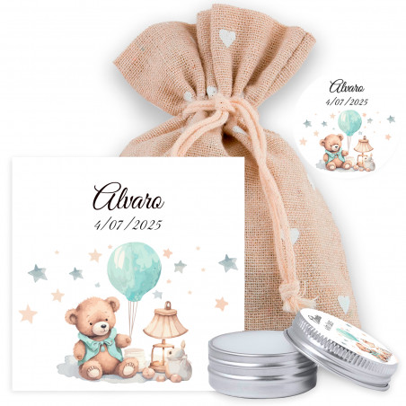 beauty case braccialetto coordinato ventaglio scatola adesivo personalizzato per festa della mamma