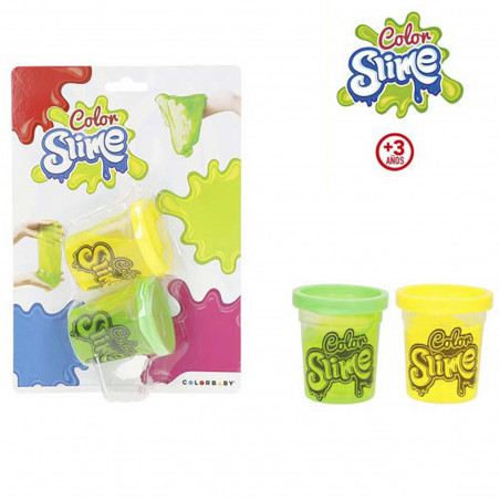 Barattoli di slime in un set da 2 unità