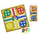 Parcheesi in busta kraft con adesivo compleanno personalizzato