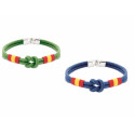 Bracciale da uomo in corda con nodo marinaio