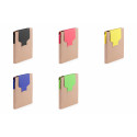 Blocco note con post-it in vari colori