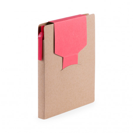 Blocco note con post-it in vari colori