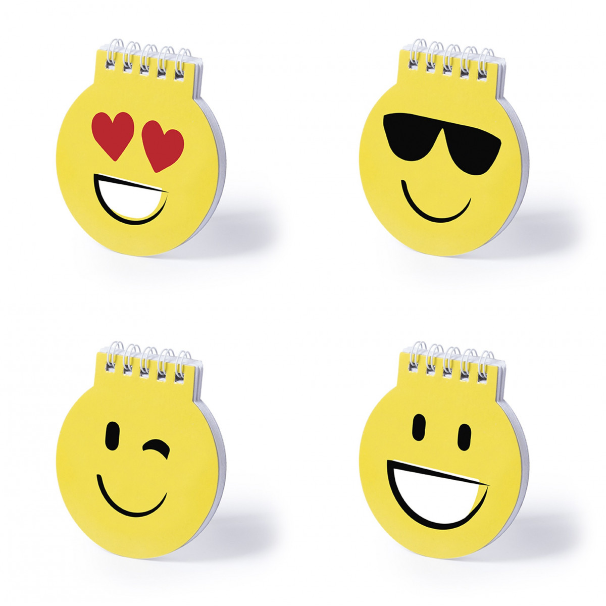 Emoticon mini notebook