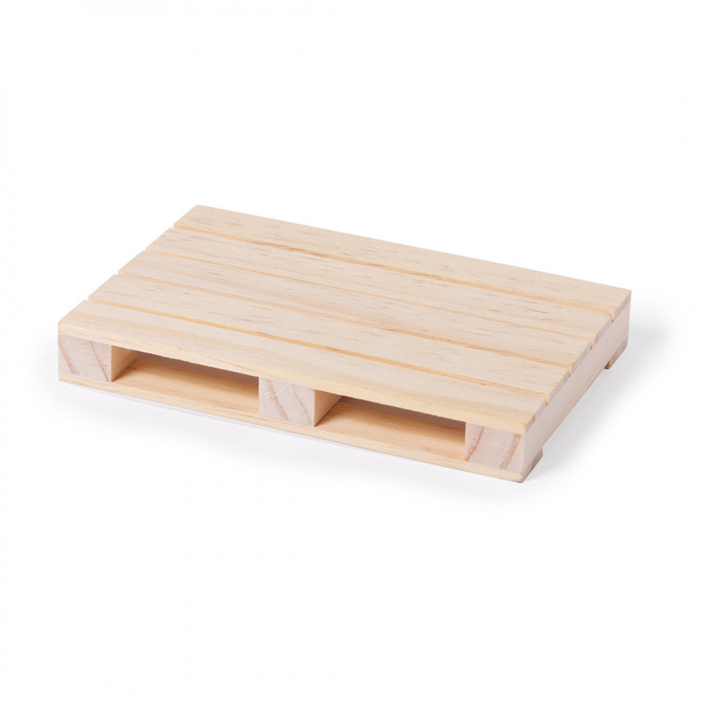 Sottobicchiere in pallet di legno