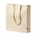 Borsa 100% cotone con manici lunghi con certificazione Fairtrade