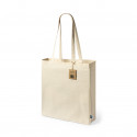 Borsa 100% cotone con manici lunghi con certificazione Fairtrade