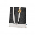 Borsa regalo bicolore in cotone Fairtrade