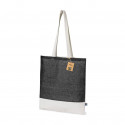 Borsa regalo bicolore in cotone Fairtrade