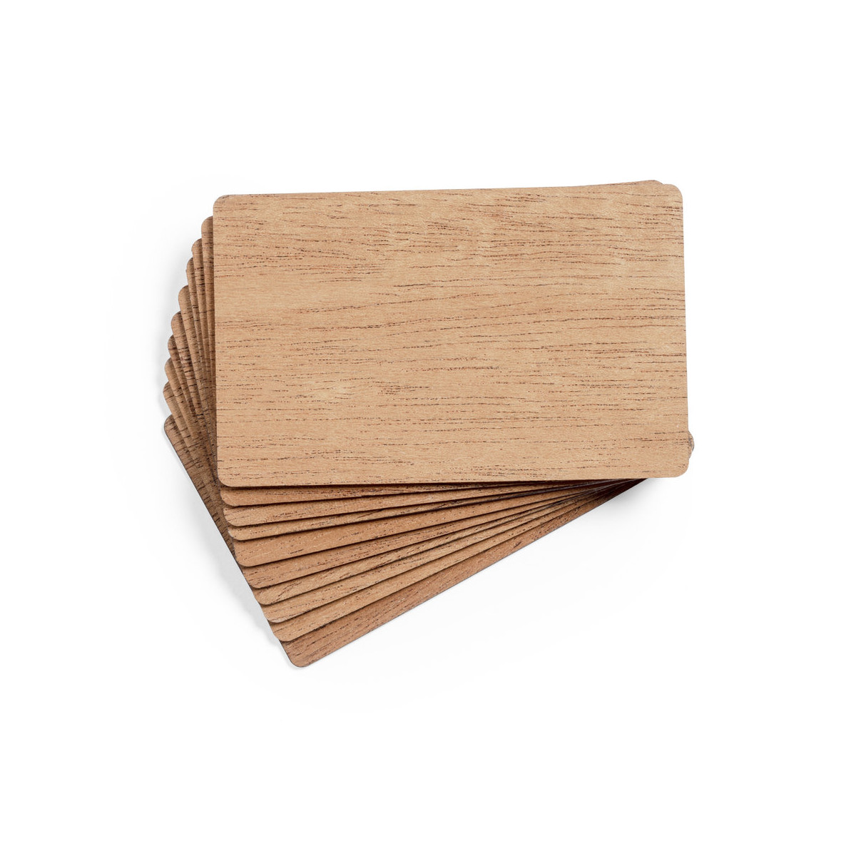 Carte con venature del legno in scatola kraft