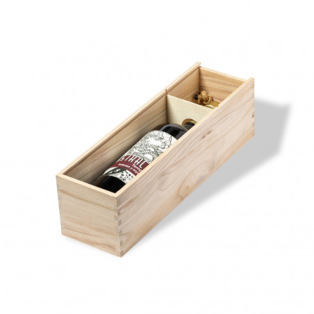 Scatola per vino in legno