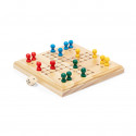 Parcheesi in legno con sacchetto in cotone