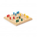 Parcheesi in legno con sacchetto in cotone