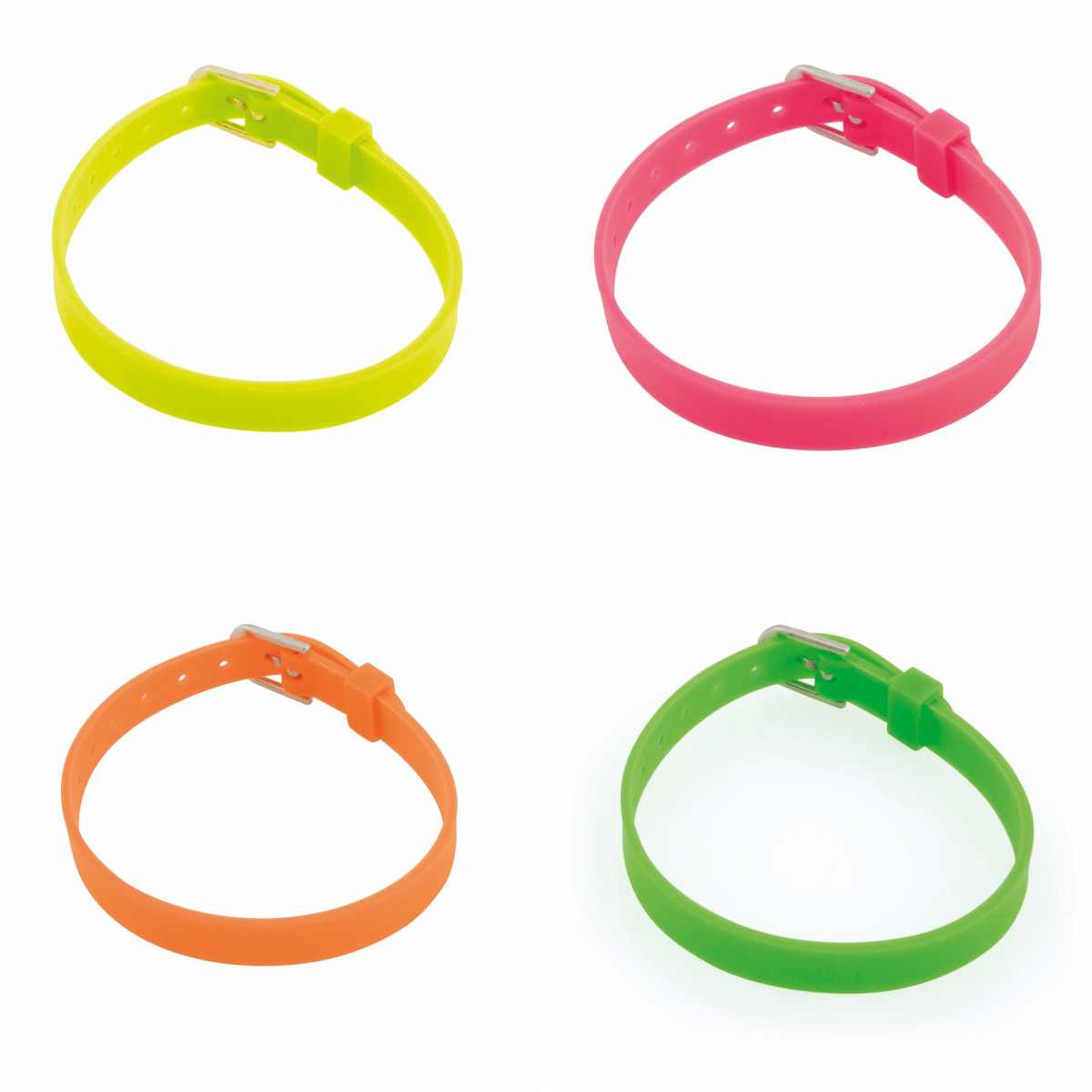 Bracciale in pvc colorato per eventi