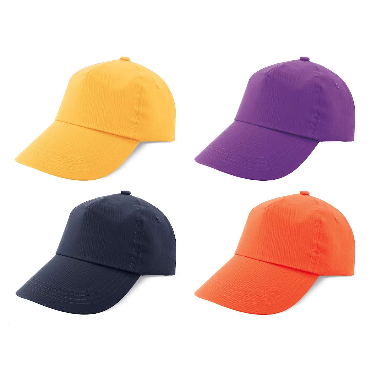 100% cotone velcro cap cotton