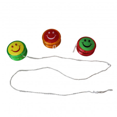 Yoyo colorato con faccina sorridente da regalare come regalo di compleanno