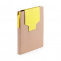 Blocco note con post it colorati con adesivo personalizzabile