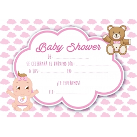 Inviti per baby shower con ometti